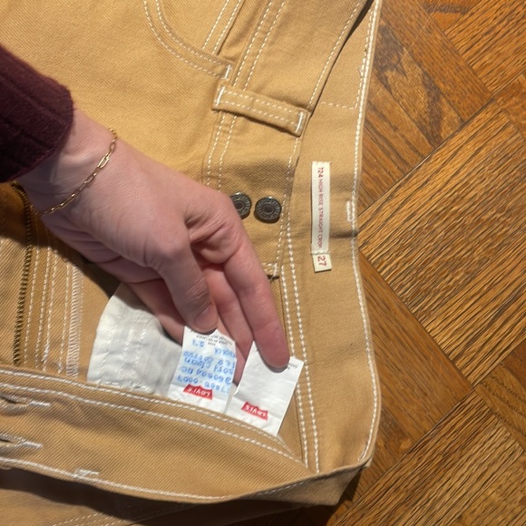 724 HIGH RISE STRAIGHT CROP WOMEN'S JEANS Size 27 Pants - Picture 7 of 7